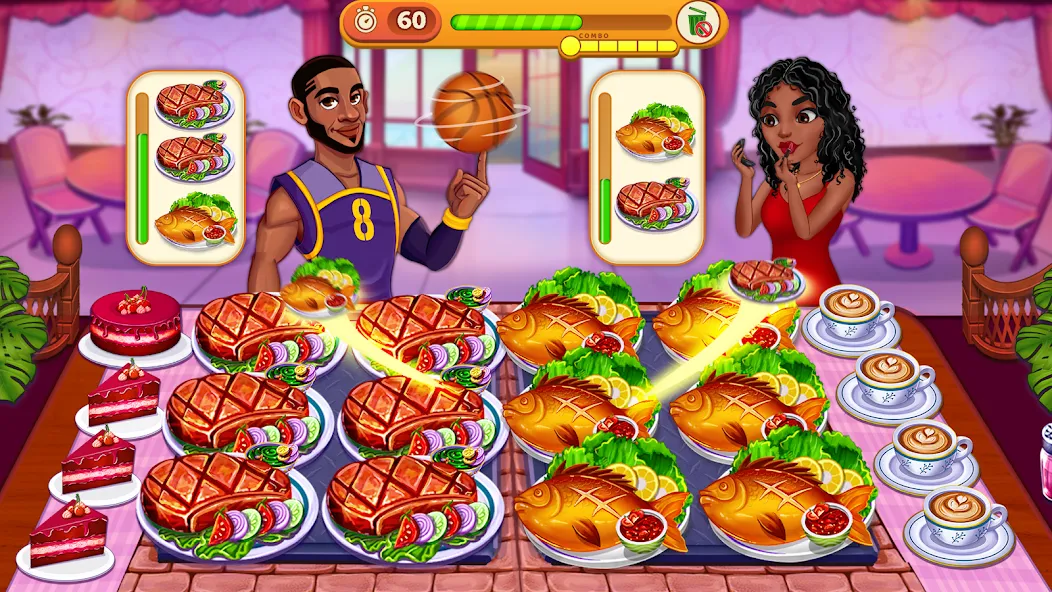 Cooking Max: Restaurant Games (Кукинг Макс)  [МОД Меню] Screenshot 5