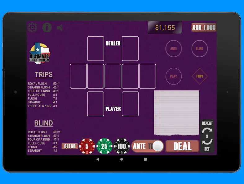 Texas Ultimate Holdem (Техасский Ультимейт Холдем)  [МОД Unlocked] Screenshot 4