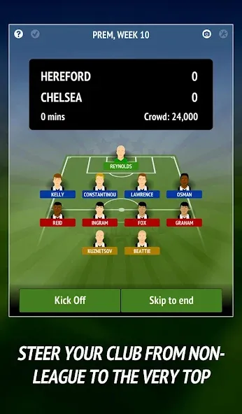 Football Chairman (Soccer) (Футбольный председатель)  [МОД Все открыто] Screenshot 2