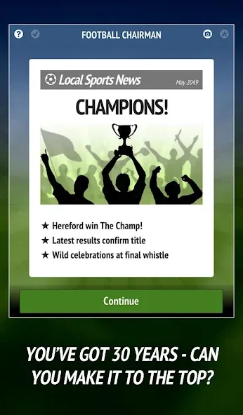 Football Chairman (Soccer) (Футбольный председатель)  [МОД Все открыто] Screenshot 5