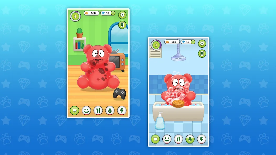 My Jelly Bear Pet  [МОД Menu] Screenshot 1