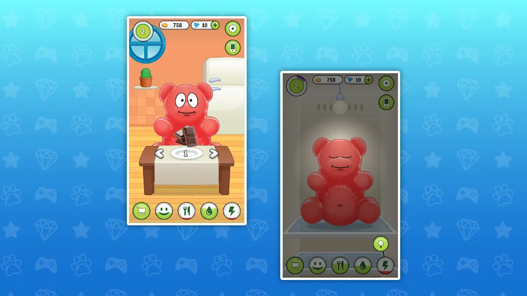 My Jelly Bear Pet  [МОД Menu] Screenshot 2