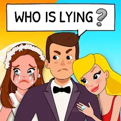 Взломанная Who is? Brain Teaser & Riddles  [МОД Много денег] - стабильная версия apk на Андроид