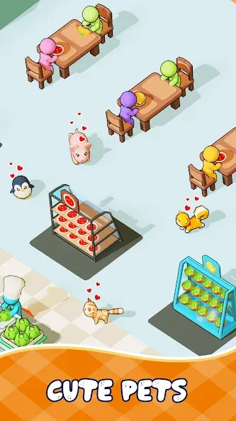 Kitchen Fever: Food Tycoon (Китчен Фивер)  [МОД Unlimited Money] Screenshot 5