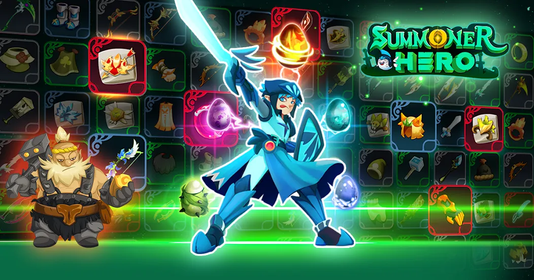 Summoner Hero: Epic Battle (Саммонер Хиро)  [МОД Menu] Screenshot 2