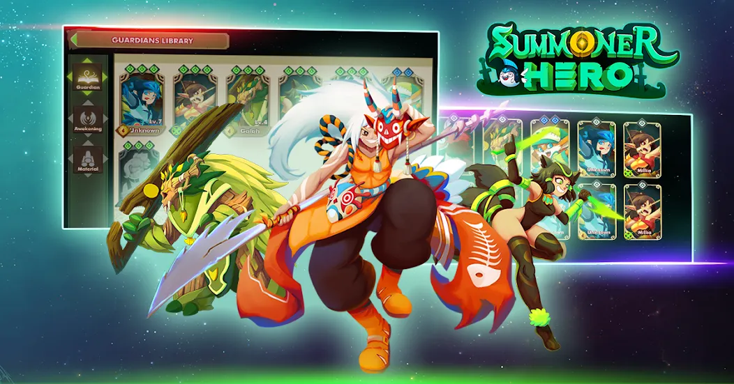 Summoner Hero: Epic Battle (Саммонер Хиро)  [МОД Menu] Screenshot 4