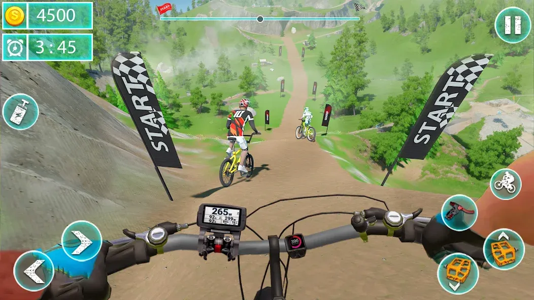 MTB Downhill: BMX Racer  [МОД Mega Pack] Screenshot 1