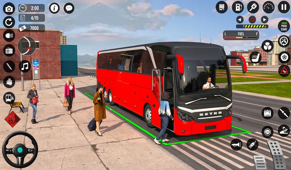 Bus Simulator 3D: Bus Games (Бус Симулятор 3Д)  [МОД Меню] Screenshot 4