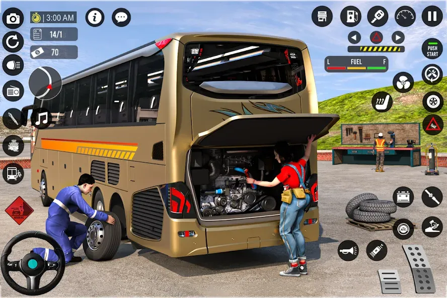 Bus Simulator 3D: Bus Games (Бус Симулятор 3Д)  [МОД Меню] Screenshot 5