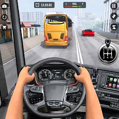 Взлом Bus Simulator 3D: Bus Games (Бус Симулятор 3Д)  [МОД Меню] - полная версия apk на Андроид