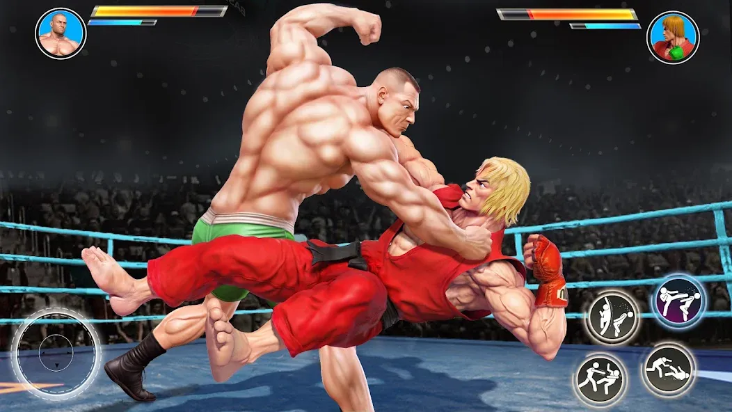 Kung Fu Heros: Fighting Game (упергеройский файтинг Кунгфуигры)  [МОД Много монет] Screenshot 2