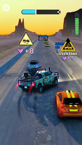 Rush Hour 3D: Car Game (Раш Час 3D)  [МОД Mega Pack] Screenshot 2