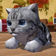 Взлом Cute Pocket Cat 3D (Сьют Покет Кэт 3Д)  [МОД Unlimited Money] - полная версия apk на Андроид