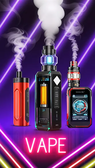 Virtual Vape Smoke Simulation (Виртуальное имитирование дыма от вэйпа)  [МОД Бесконечные деньги] Screenshot 4