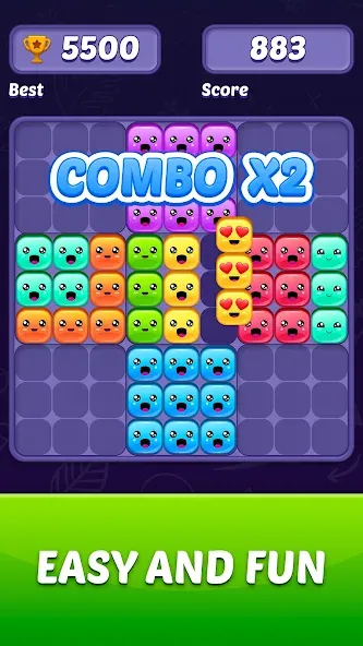 Block Puzzle Game (Блокголоволомка игра)  [МОД Меню] Screenshot 3