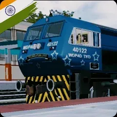 Скачать взлом Indian Railway Simulator (Индийский железнодорожный симулятор)  [МОД Unlocked] - последняя версия apk на Андроид