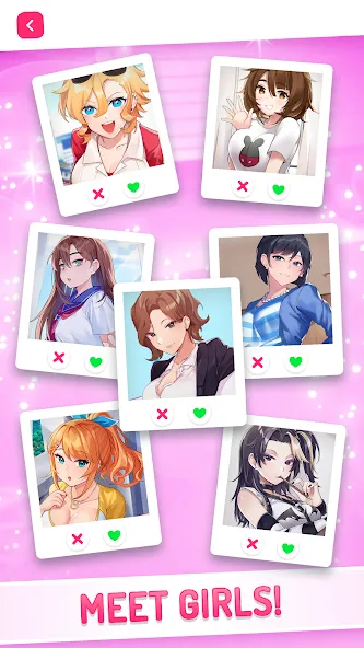 Eroblast: Waifu Dating Sim (Эробласт)  [МОД Mega Pack] Screenshot 5