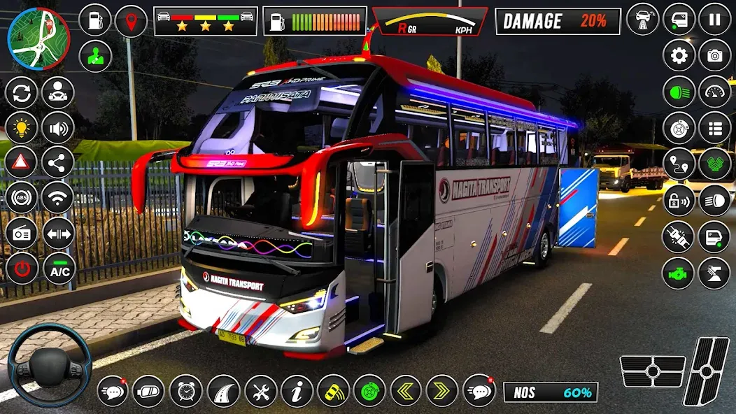 Euro Bus Simulator - Bus Games  [МОД Меню] Screenshot 2