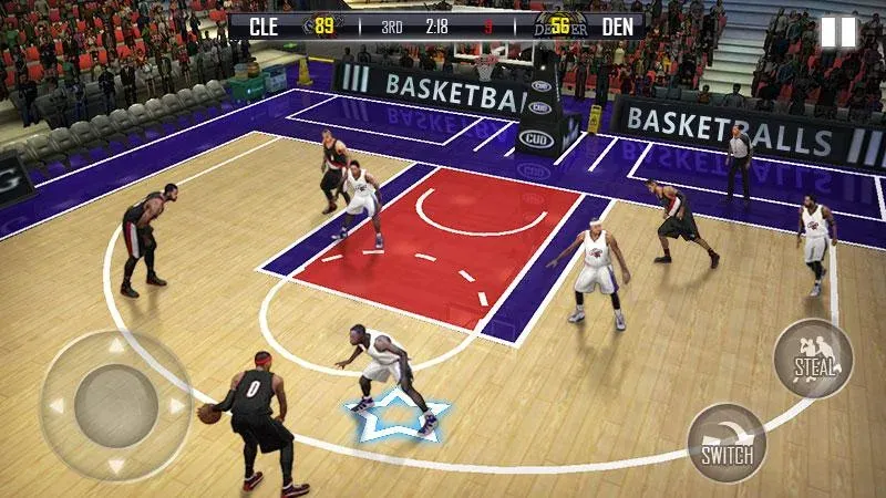 Fanatical Basketball  [МОД Много денег] Screenshot 1