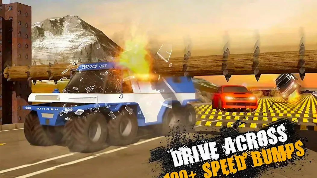 Car Crash Speed Bump Car Games  [МОД Много денег] Screenshot 5