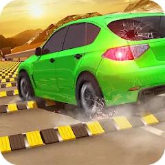 Скачать взлом Car Crash Speed Bump Car Games  [МОД Много денег] - полная версия apk на Андроид