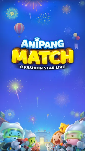 Anipang Match (Анипанг Матч)  [МОД Unlocked] Screenshot 1