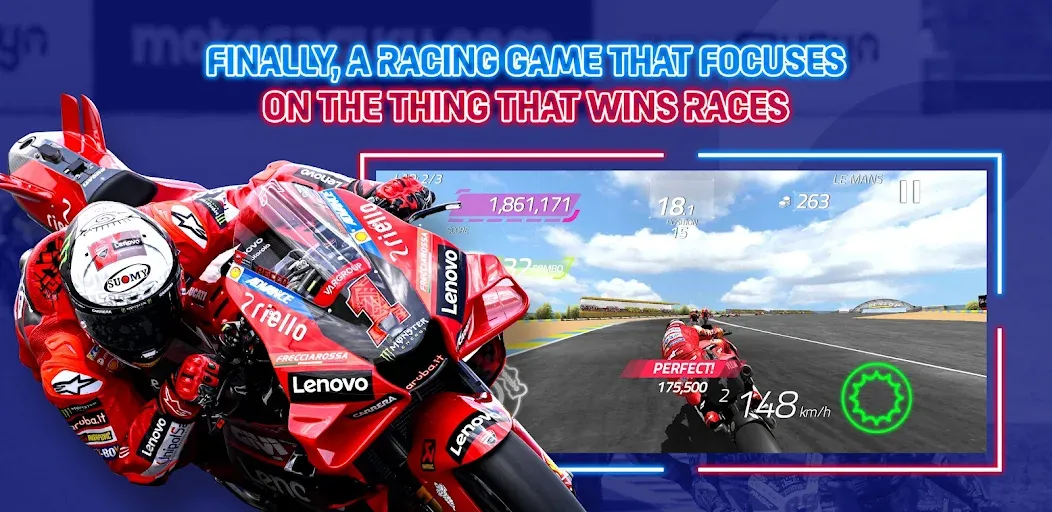 MotoGP Racing '23  [МОД Unlimited Money] Screenshot 1