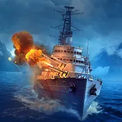 Скачать взломанную World of Warships Legends PvP (Ворлд оф Варшипс Легендс)  [МОД Меню] - стабильная версия apk на Андроид