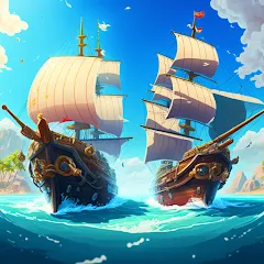 Скачать взлом Pirate Raid - Caribbean Battle (Пиратское налетении)  [МОД Много денег] - последняя версия apk на Андроид