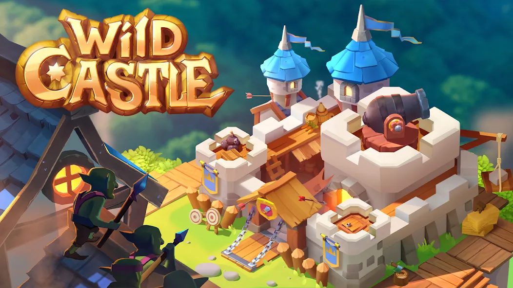 Wild Castle: Tower Defense TD (Уайлд Кастл ТД)  [МОД Много денег] Screenshot 1