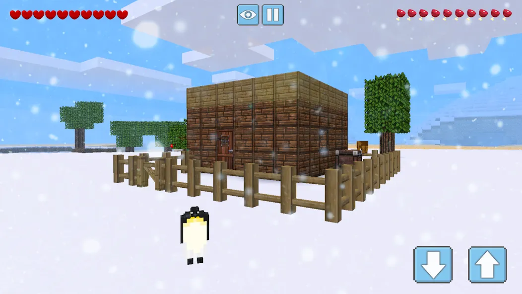 Winter Craft - Block Craft (Винтер Крафт)  [МОД Много монет] Screenshot 5