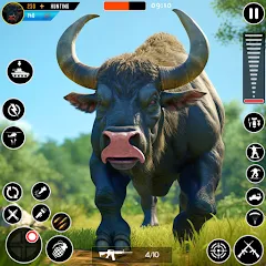 Скачать взломанную Wild Animal Deer Hunting Games (Охота на диких зверей с оружием  игры)  [МОД Много монет] - последняя версия apk на Андроид