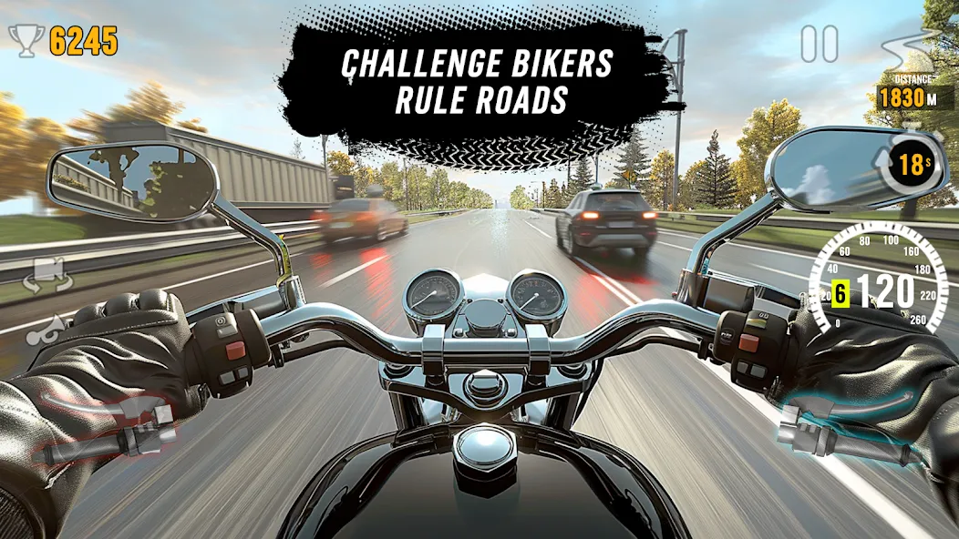 Motor Tour: Biker's Challenge (Мотор Тур)  [МОД Много денег] Screenshot 2