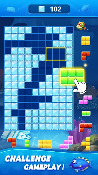 Block Ocean 1010 Puzzle Games (Блок Океан 1010 Головоломки)  [МОД Много денег] Screenshot 2