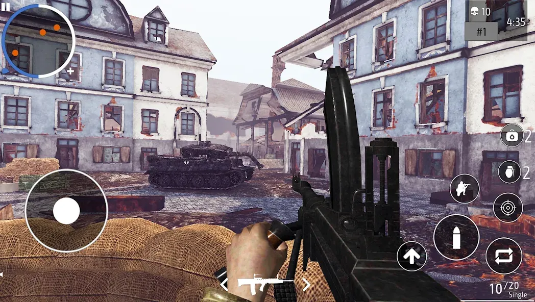 World War 2 Shooter offline (Мировая война 2 Стрелок)  [МОД Бесконечные деньги] Screenshot 3