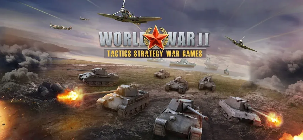 World War 2: Strategy Games (Вторая мировая война)  [МОД Много денег] Screenshot 1