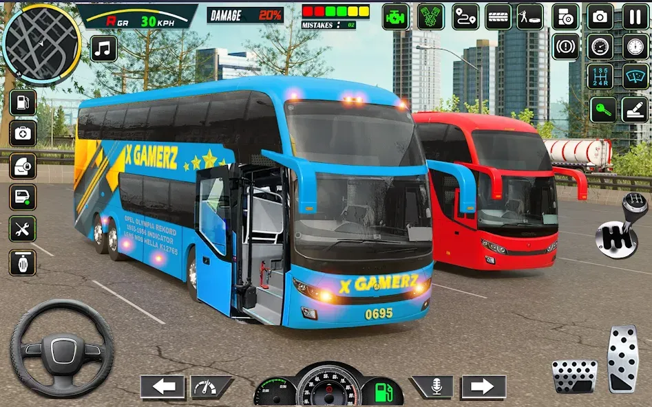 City Bus Simulator - Bus Drive  [МОД Много денег] Screenshot 2