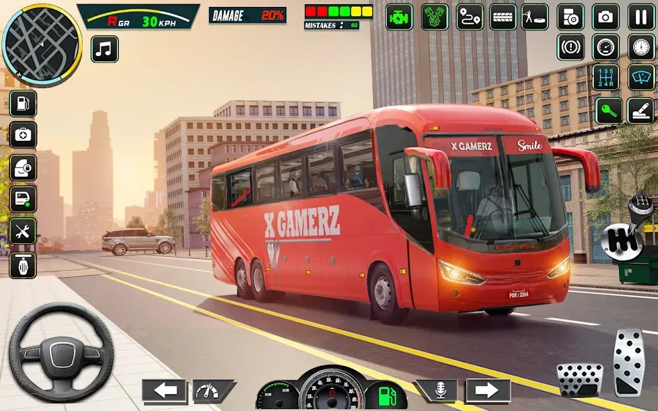 City Bus Simulator - Bus Drive  [МОД Много денег] Screenshot 4