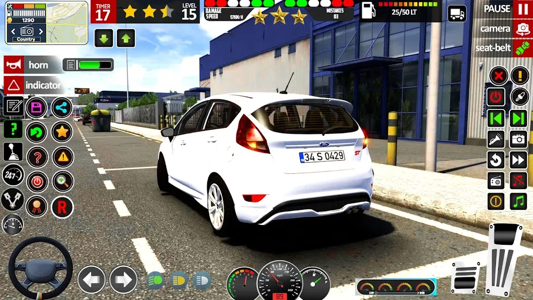 School Car Game 3d Car Driving  [МОД Menu] Screenshot 3