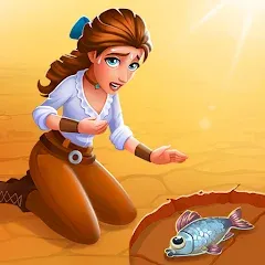 Скачать взлом Island Hoppers: Jungle Farm (Айслэнд Квеставэй)  [МОД Меню] - стабильная версия apk на Андроид