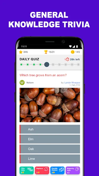 QuizzClub. Quiz & Trivia game (КвиззКлуб)  [МОД Menu] Screenshot 1