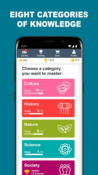 QuizzClub. Quiz & Trivia game (КвиззКлуб)  [МОД Menu] Screenshot 4