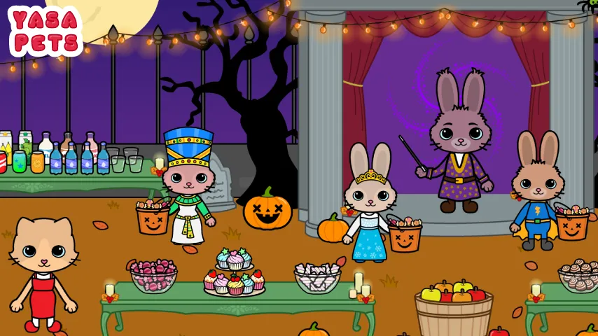 Yasa Pets Halloween (Яса Петс Хэллоуин)  [МОД Все открыто] Screenshot 5