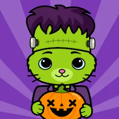 Скачать взломанную Yasa Pets Halloween (Яса Петс Хэллоуин)  [МОД Все открыто] - последняя версия apk на Андроид