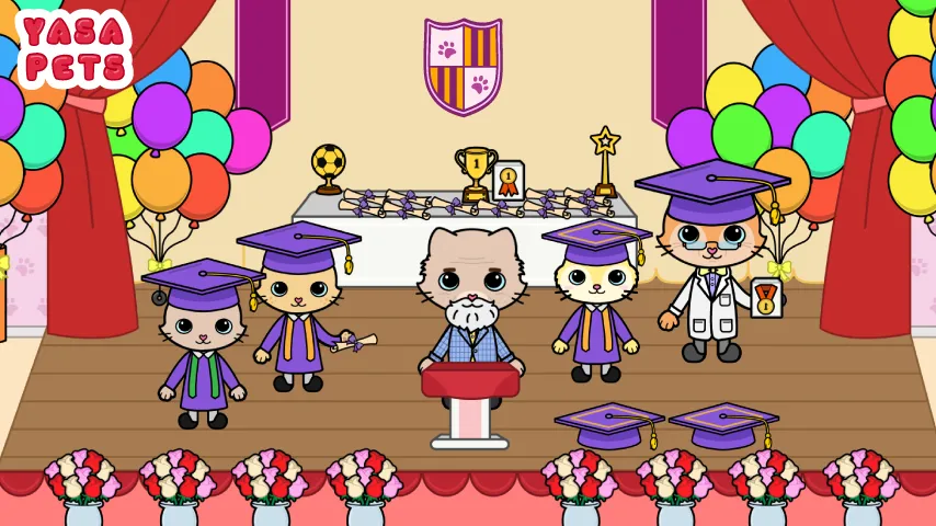 Yasa Pets School (Яса Петс Скул)  [МОД Все открыто] Screenshot 3