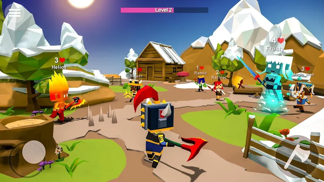 AXES.io  [МОД Бесконечные монеты] Screenshot 5