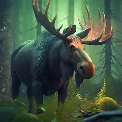 Скачать взломанную The Moose - Animal Simulator (Зе Мус)  [МОД Все открыто] - последняя версия apk на Андроид