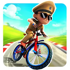 Скачать взлом Little Singham Cycle Race (Литл Сингам Велосипедная Гонка)  [МОД Бесконечные монеты] - последняя версия apk на Андроид