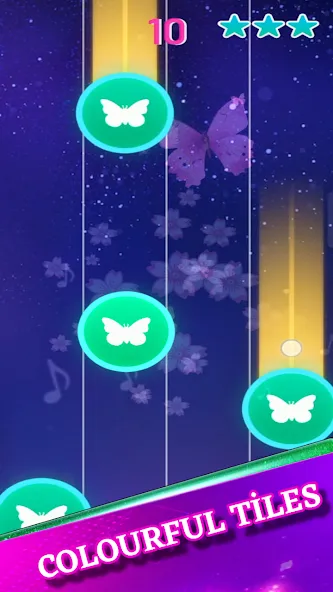 Pop Piano Fire : Magic Tiles 2 (Поп Пиано Файр)  [МОД Много монет] Screenshot 1