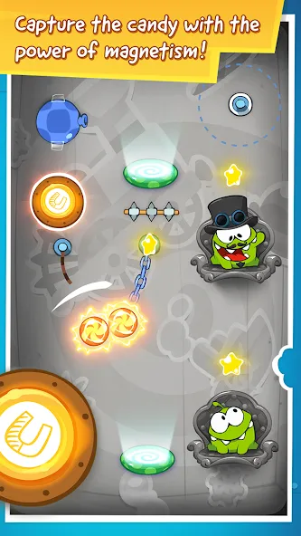 Cut the Rope: Time Travel (Сат зе Роуп)  [МОД Меню] Screenshot 2